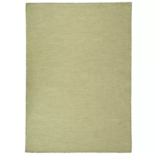  zöld lapos szövésű kültéri szőnyeg 200 x 280 cm