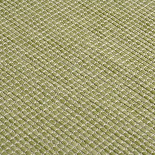  zöld lapos szövésű kültéri szőnyeg 200 x 280 cm