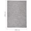  barna-kék lapos szövésű kültéri szőnyeg 200 x 280 cm