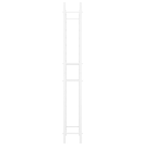  fehér fém bortartó állvány 96 palackhoz