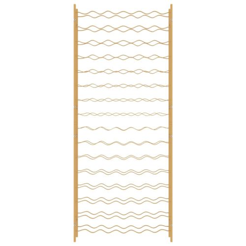  arany fém bortartó állvány 96 palackhoz