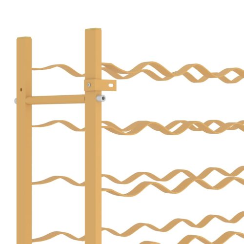  arany fém bortartó állvány 96 palackhoz