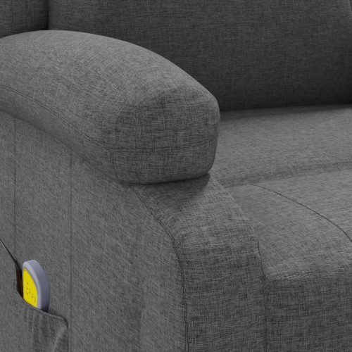  sötétszürke szövet masszázsfotel