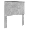  Ágykeret fejtámlával fiókkal Beton Szürke 90 x 200 cm Faanyag