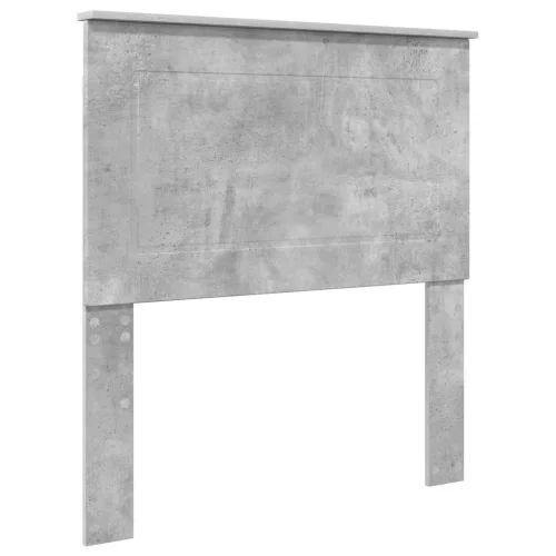  Ágykeret fejtámlával fiókkal Beton Szürke 90 x 200 cm Faanyag