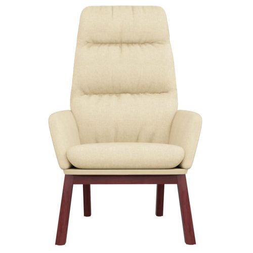  krémszínű szövet pihenőfotel