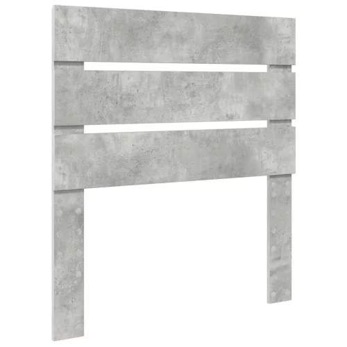  Tárolós Ágy fejtámlával Beton Szürke 100 x 200 cm Faanyag