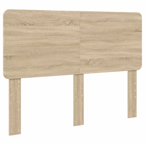  Tárolós Ágy fejtámlával Sonoma tölgy 140 x 190 cm Faanyag