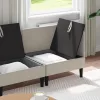  Nappali bútor szett 4 pcs Zabpehely Szövet