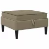  Nappali bútor szett 6 pcs Khaki Szövet