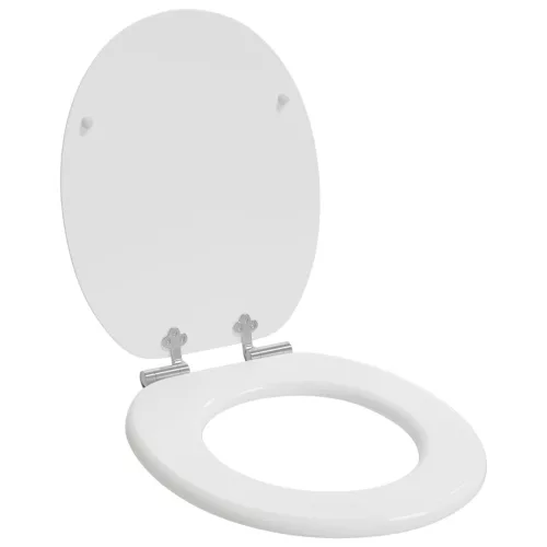  WC ülőke 2 pcs Fehér 44 x 38 cm MDF lap