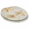  WC ülőke 2 pcs Sárga és Fehér 44 x 38 cm MDF lap