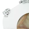  WC ülőke 2 pcs Sárga és Fehér 44 x 38 cm MDF lap