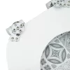  WC ülőke 2 pcs Kék és fehér porcelán 44 x 38 cm MDF lap
