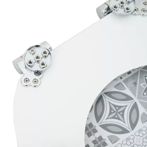  WC ülőke 2 pcs Kék és fehér porcelán 44 x 38 cm MDF lap