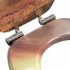  WC ülőke 2 pcs Narancssárga 44 x 38 cm MDF lap