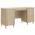  Asztal polcokkal Sonoma Tölgy 142,5 x 50 x 75 cm Szerelt Fa