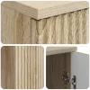  Asztal polcokkal Sonoma Tölgy 142,5 x 50 x 75 cm Szerelt Fa