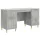  Asztal polcokkal Betonszürke 142,5 x 50 x 75 cm Szerelt Fa