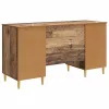  Asztal polcokkal ajtóval Antik Fa 142,5 x 50 x 75 cm Szerelt Fa