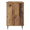  Asztal polcokkal ajtóval Antik Fa 142,5 x 50 x 75 cm Szerelt Fa