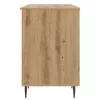  Asztal polcokkal Kézműves Tölgy 142,5 x 50 x 75 cm Szerelt Fa