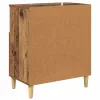  Oldalszekrények 2 pcs Öreg fa 60 x 35 x 70 cm Faanyag