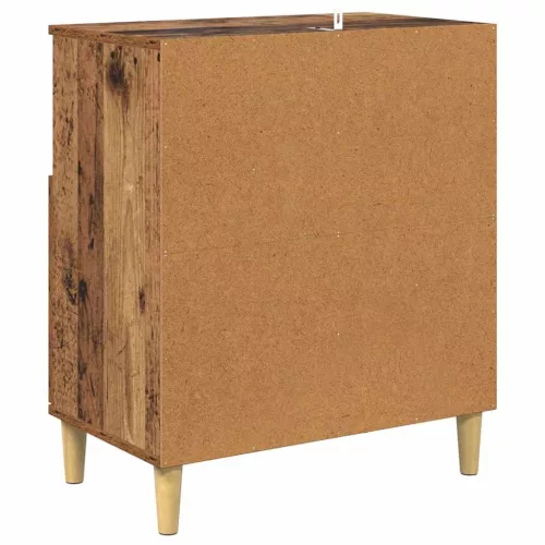  Oldalszekrények 2 pcs Öreg fa 60 x 35 x 70 cm Faanyag