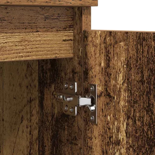  Oldalszekrények 3 pcs Öreg fa 60 x 35 x 70 cm Faanyag