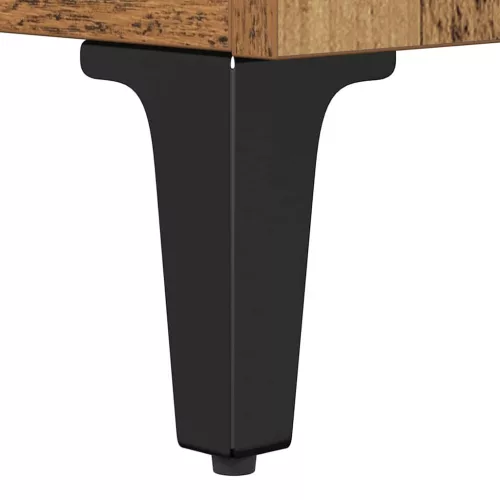  Oldalszekrények 3 pcs Öreg fa 60 x 35 x 70 cm Faanyag