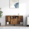  Oldalszekrények 2 pcs Öreg fa 60 x 35 x 70 cm Faanyag