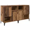  Oldalszekrények 2 pcs Öreg fa 60 x 35 x 70 cm Faanyag
