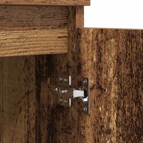  Oldalszekrények 2 pcs Öreg fa 60 x 35 x 70 cm Faanyag