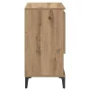  Oldalszekrények 3 pcs Artisan tölgy 60 x 35 x 70 cm Faanyag