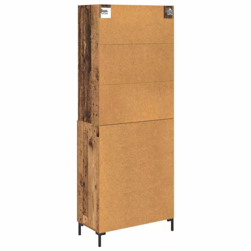  Magasfiú fiókkal Öreg fa 69,5 x 32,5 x 180 cm Faanyag