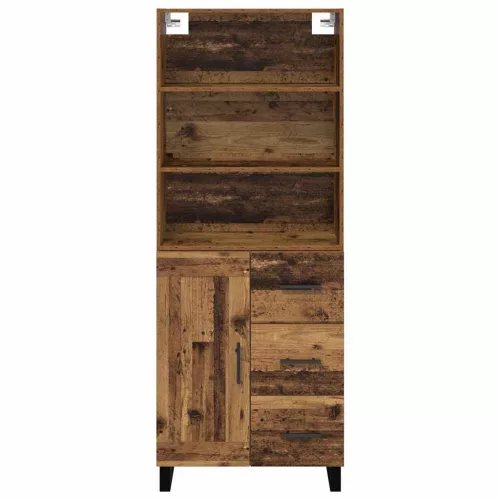  Magasfiú Falra szerelhető Régi fa 69,5 x 34 x 180 cm Faanyag
