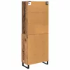  Magasfiú Falra szerelhető Régi fa 69,5 x 34 x 180 cm Faanyag
