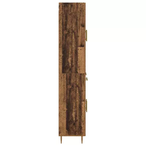 Magasfiú fiókkal Öreg fa 69,5 x 34 x 180 cm Faanyag
