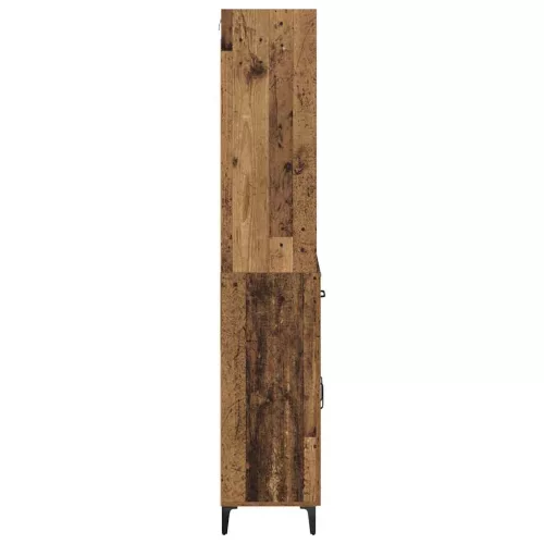  Magasfiú fiókkal Öreg fa 69,5 x 34 x 180 cm Faanyag