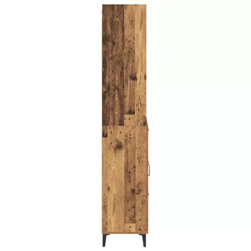  Magasfiú fiókkal Öreg fa 69,5 x 34 x 180 cm Faanyag