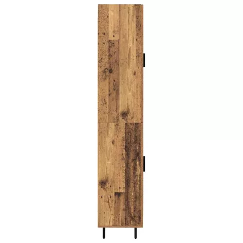  Magasfiú Öreg fa 69,5 x 34 x 180 cm Műanyag Fa és Üveg