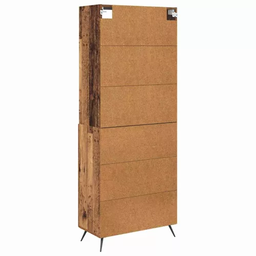  Magasfiú fiókkal Öreg fa 69,5 x 34 x 180 cm Faanyag