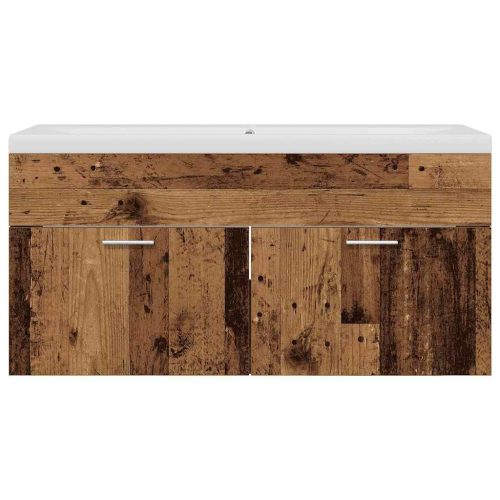  Fürdőszoba Székény fiókkal Öreg fa 100 x 38,5 x 46 cm Faanyag