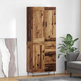  Magasfiú fiókkal Öreg fa 69,5 x 34 x 180 cm Faanyag