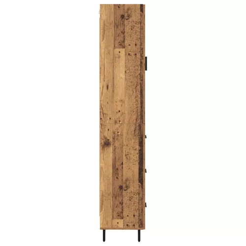  Magasfiú fiókkal Öreg fa 34,5 x 34 x 180 cm Faanyag