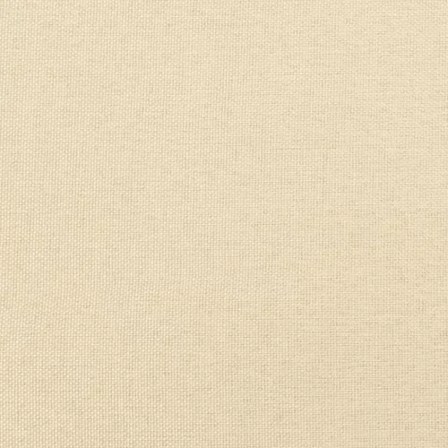  krémszínű szövet lábzsámoly 60x60x36 cm