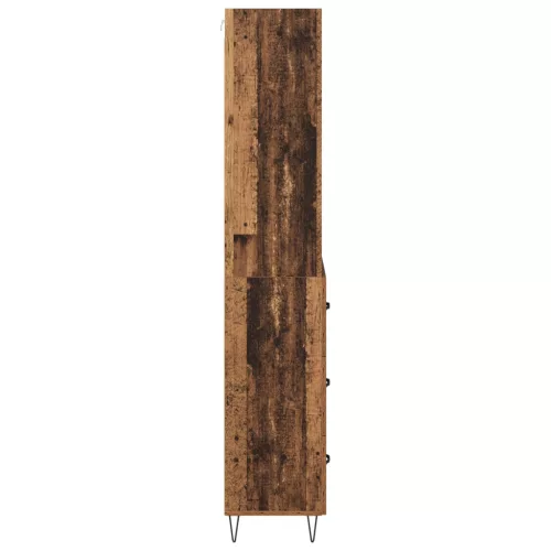  Magasfiú fiókkal Öreg fa 69,5 x 32,5 x 180 cm Faanyag