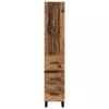  Magasfiú fiókkal Öreg fa 34,5 x 34 x 180 cm Faanyag