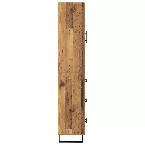  Magasfiú fiókkal Öreg fa 34,5 x 34 x 180 cm Faanyag