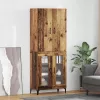  Magasfiú Falra szerelhető Öreg fa 69,5 x 34 x 180 cm Faanyag
